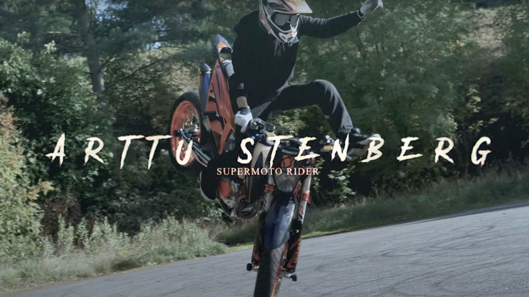 Arttu Stenburg KTM Supermoto Rider